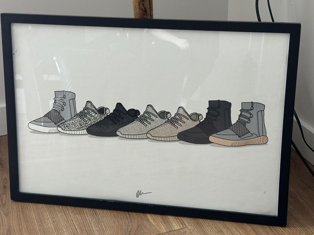 Yeezy Sneaker Wall Art Size ONE SIZE - 1 Preview