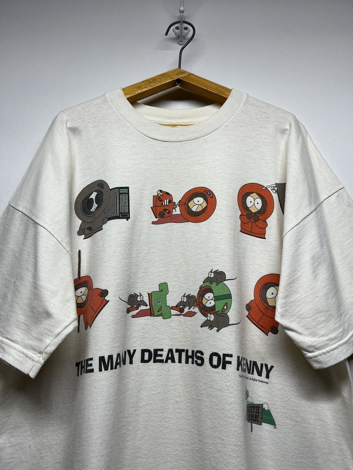 Cartoon Network Vintage Y2k 1998 South Park They Killed Kenny T-Shirt 90’s Size US XL / EU 56 / 4 - 4 Thumbnail