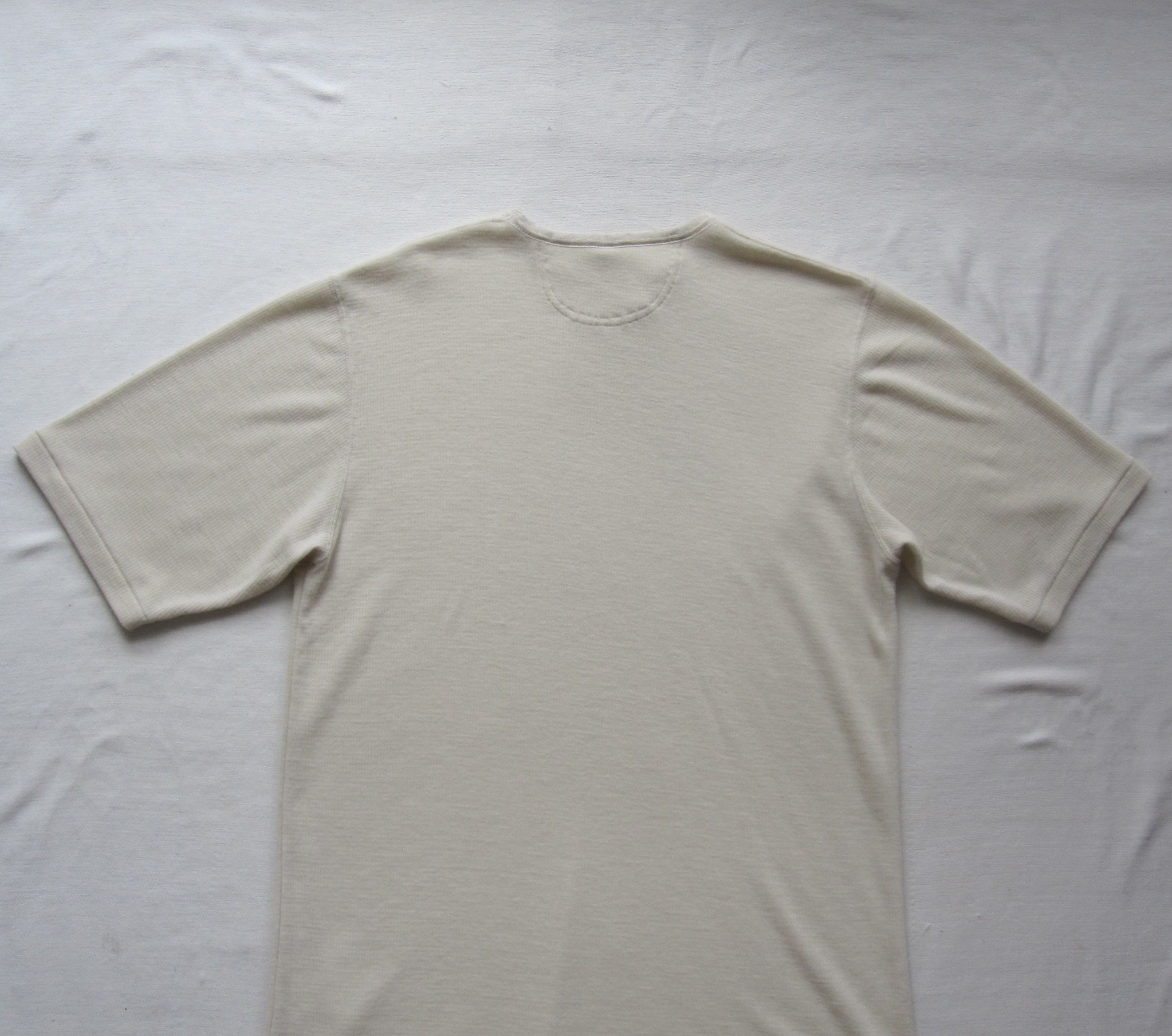 Freewheelers “CREW NECKED WOOL KNIT” SHORT SLEEVE SHIRT Size US L / EU 52-54 / 3 - 8 Thumbnail