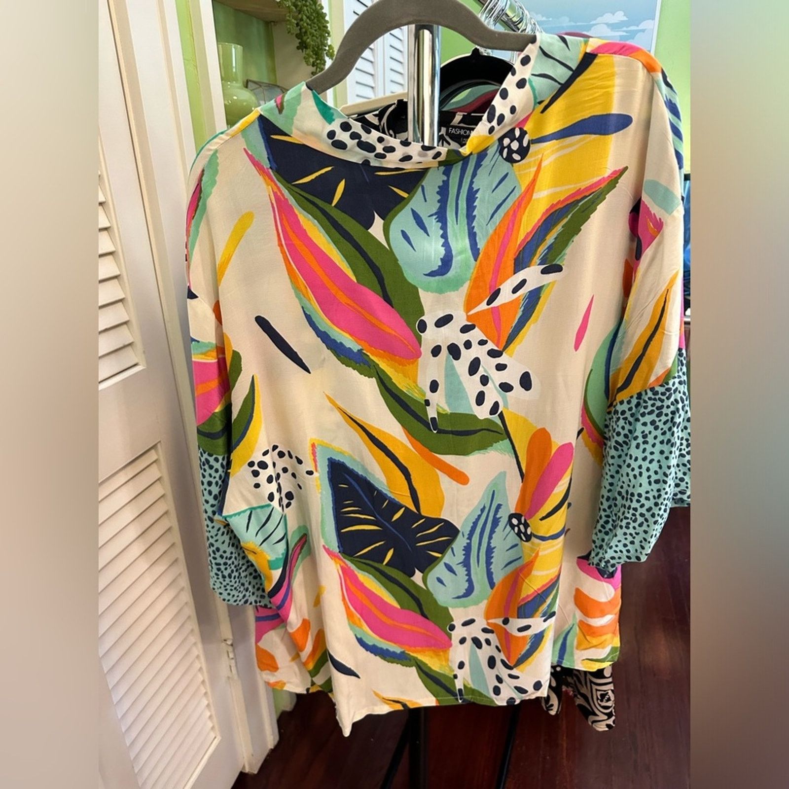 Other Brooke Webb for Anna & Ava Vibrant Tropical Kimono OS Size ONE SIZE - 2 Thumbnail