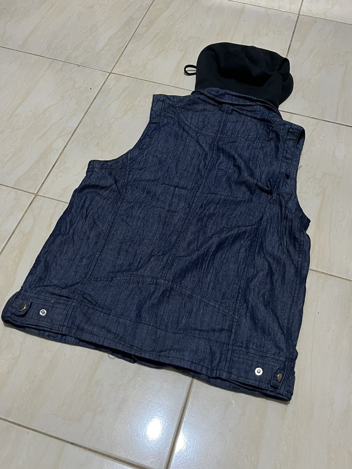 Japanese Brand Semanticdesign Vest Denim Asymmetric Size US L / EU 52-54 / 3 - 7 Thumbnail