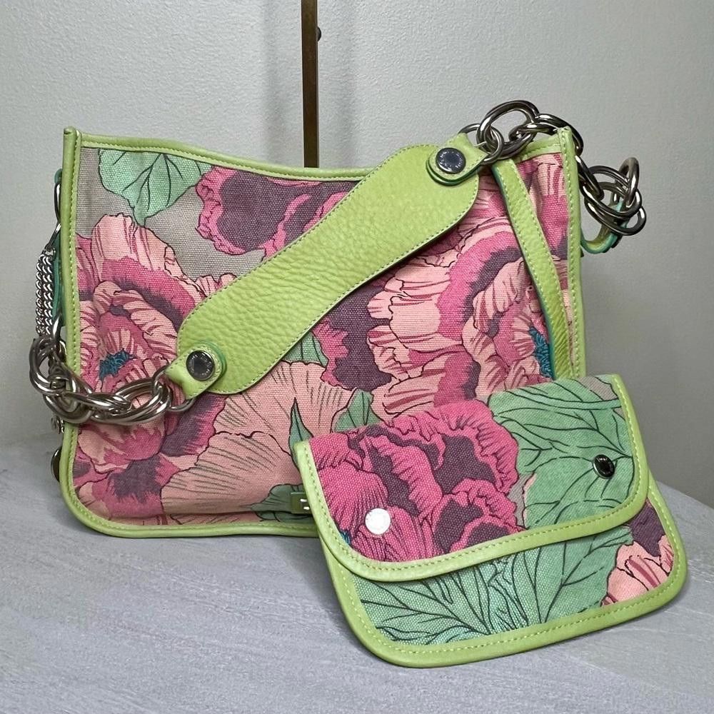 Dolce & Gabbana D&G by Dolce & Gabbana Floral Handbag Mini Pouch Size ONE SIZE - 1 Thumbnail