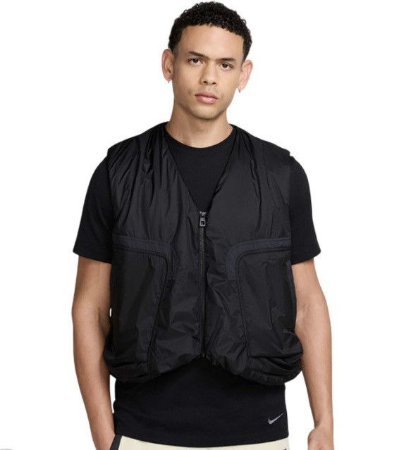 Nike Nike Tech Men's Size Small Woven Loose Fit Lightweight Vest Size US S / EU 44-46 / 1 - 11 Thumbnail