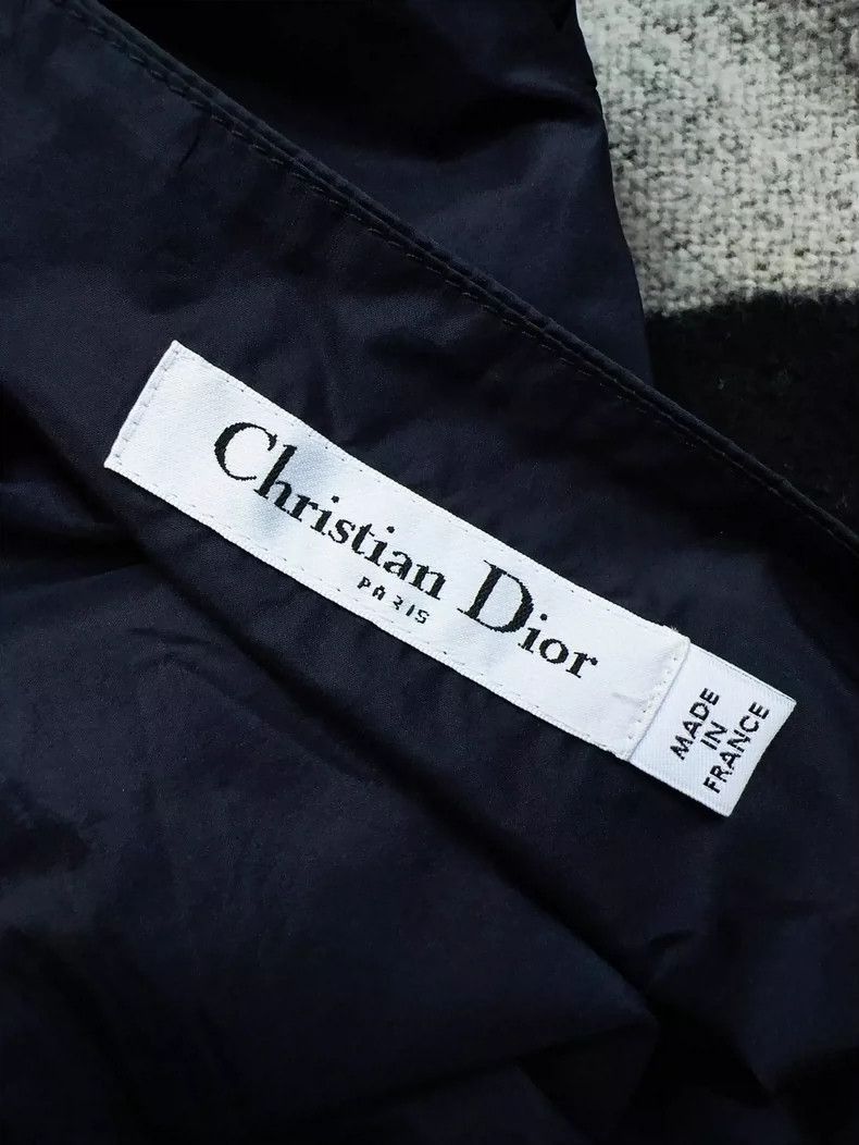 Dior Dior Deep Blue Silk Tiered Midi Skirt-2506 Size 39" - 4 Thumbnail