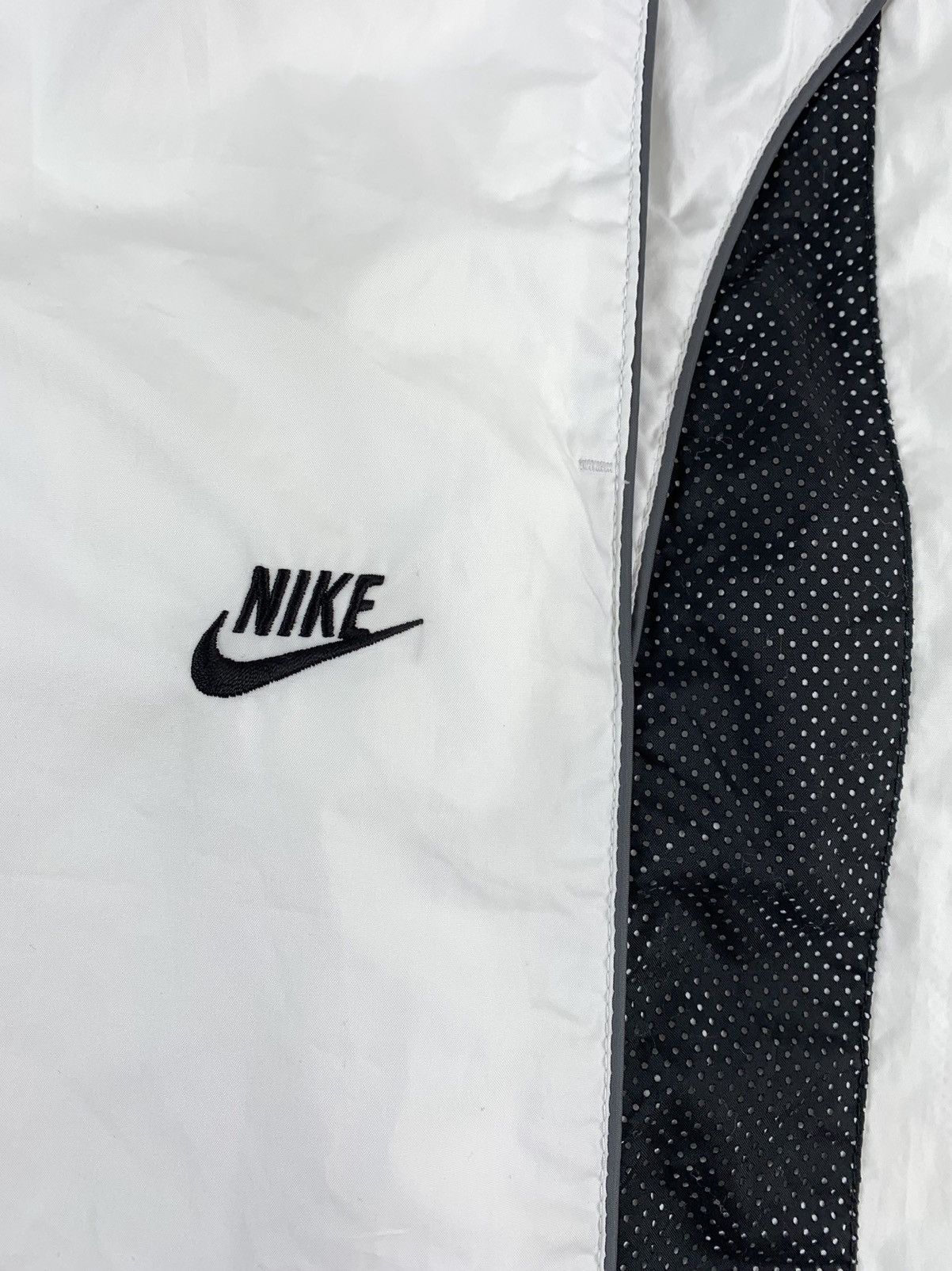 Vintage RARE Vintage y2k Nike Drill Nylon Track Pants White Size XXL Size US 38 / EU 54 - 6 Thumbnail
