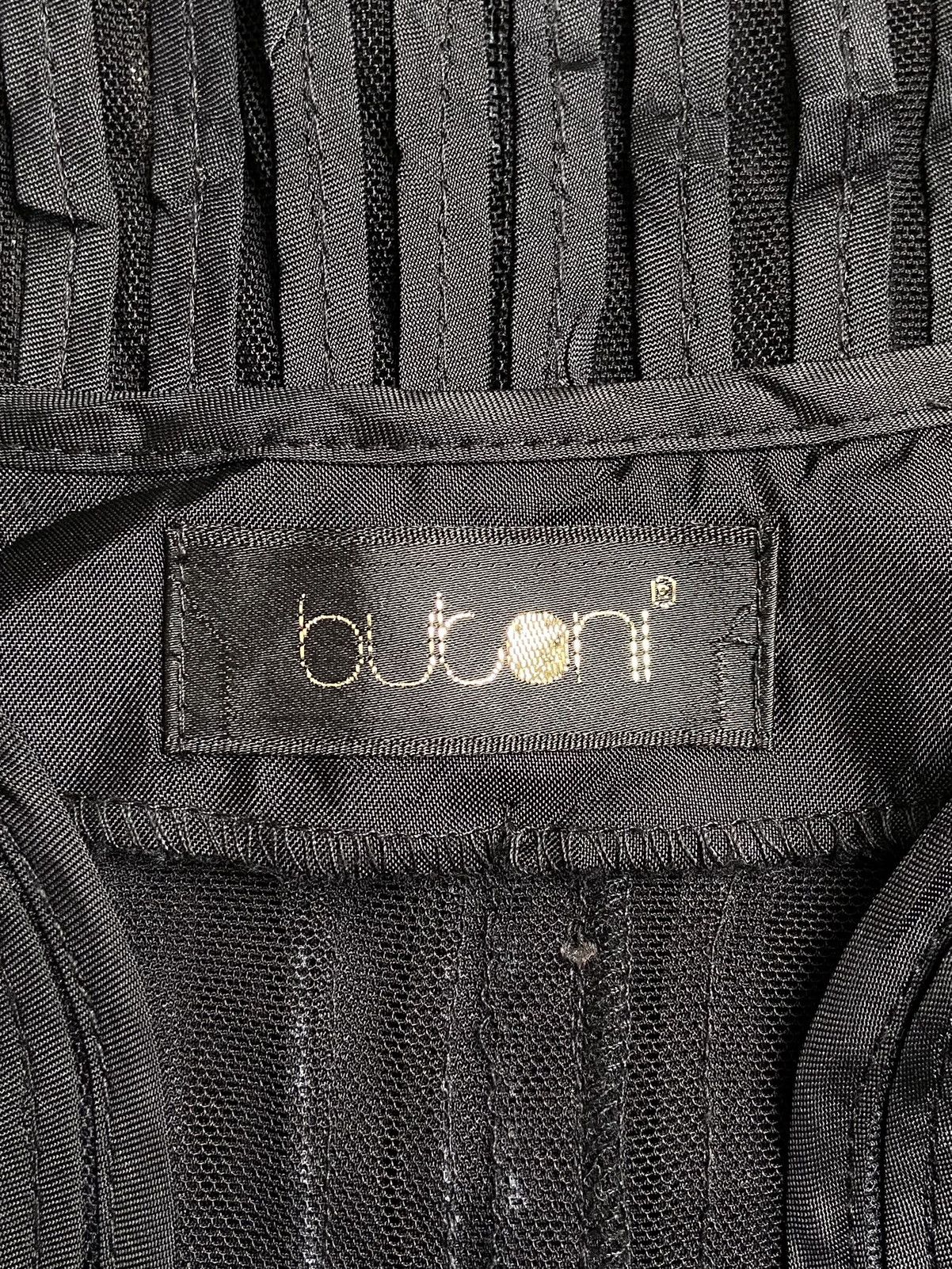 Designer × Japanese Brand BUTONI Black Midi Dress Size XS / US 0-2 / IT 36-38 - 10 Thumbnail