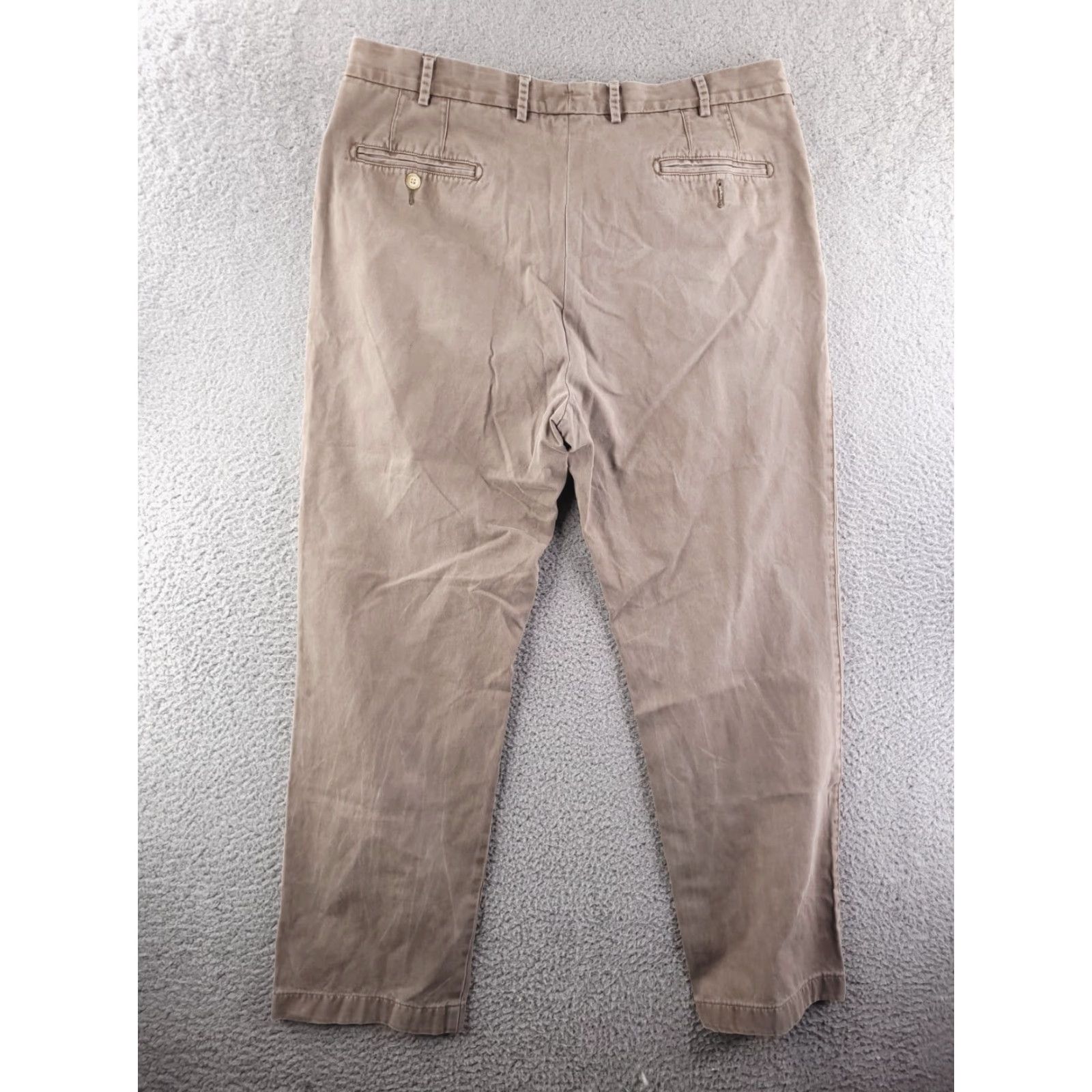 Peter Millar Peter Millar Pants Mens 36x29 Chino Brown Pima Cotton Straight Fit Size US 36 / EU 52 - 5 Thumbnail