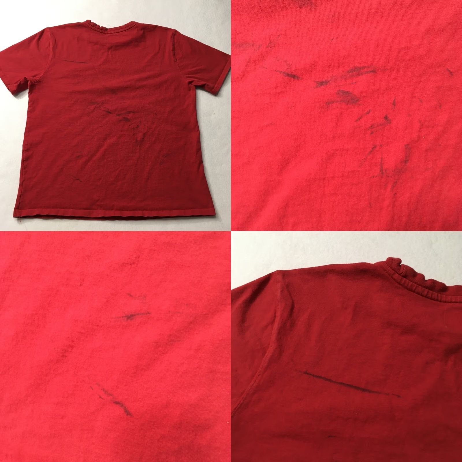 Wrangler Wrangler Workwear Henley Shirt Mens XL Red Short Sleeve Tee pocket Size US XL / EU 56 / 4 - 8 Thumbnail