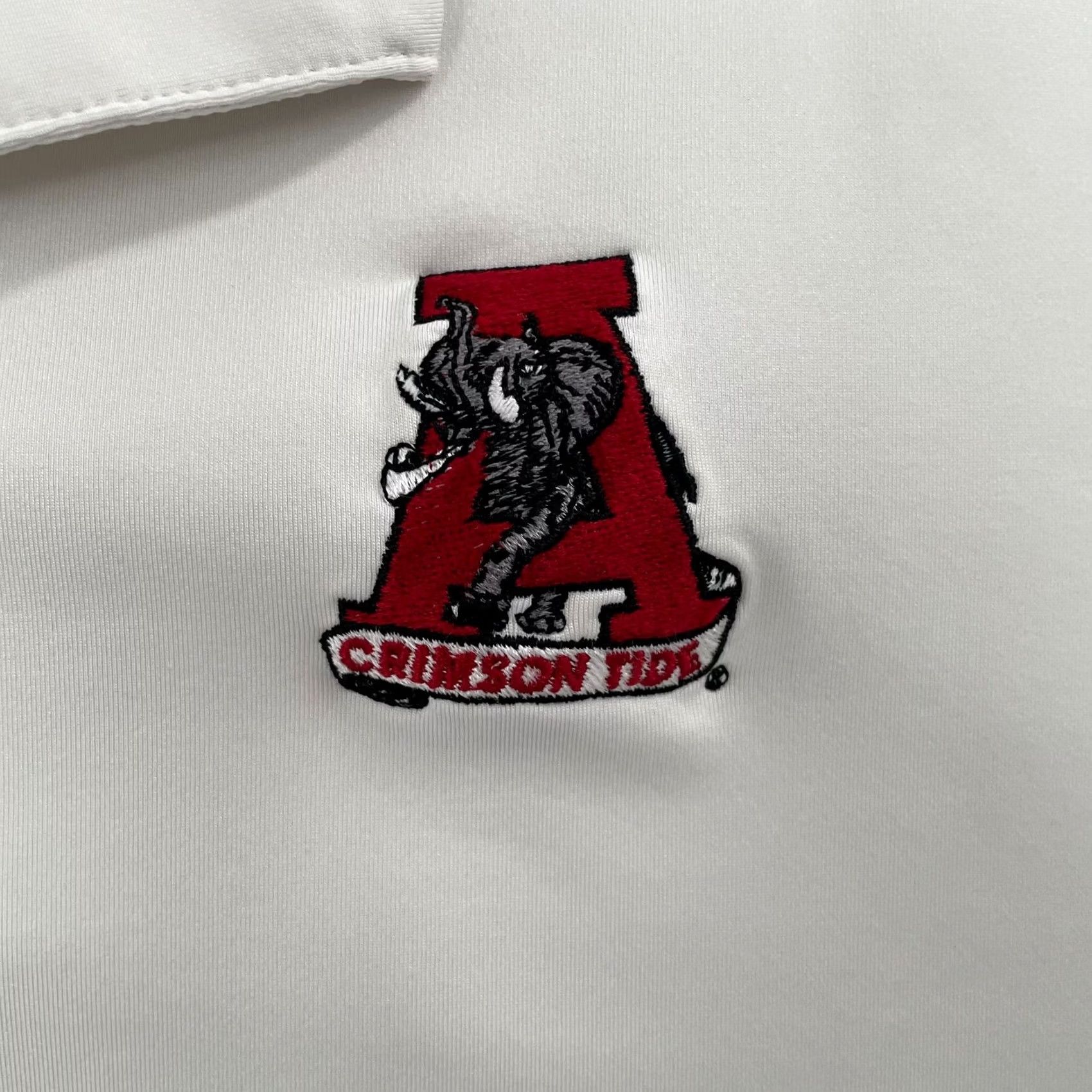 Peter Millar Peter Millar Alabama Crimson Tide Shirt Polo Summer Comfort Adult 2XL White Mens Size US XXL / EU 58 / 5 - 3 Thumbnail