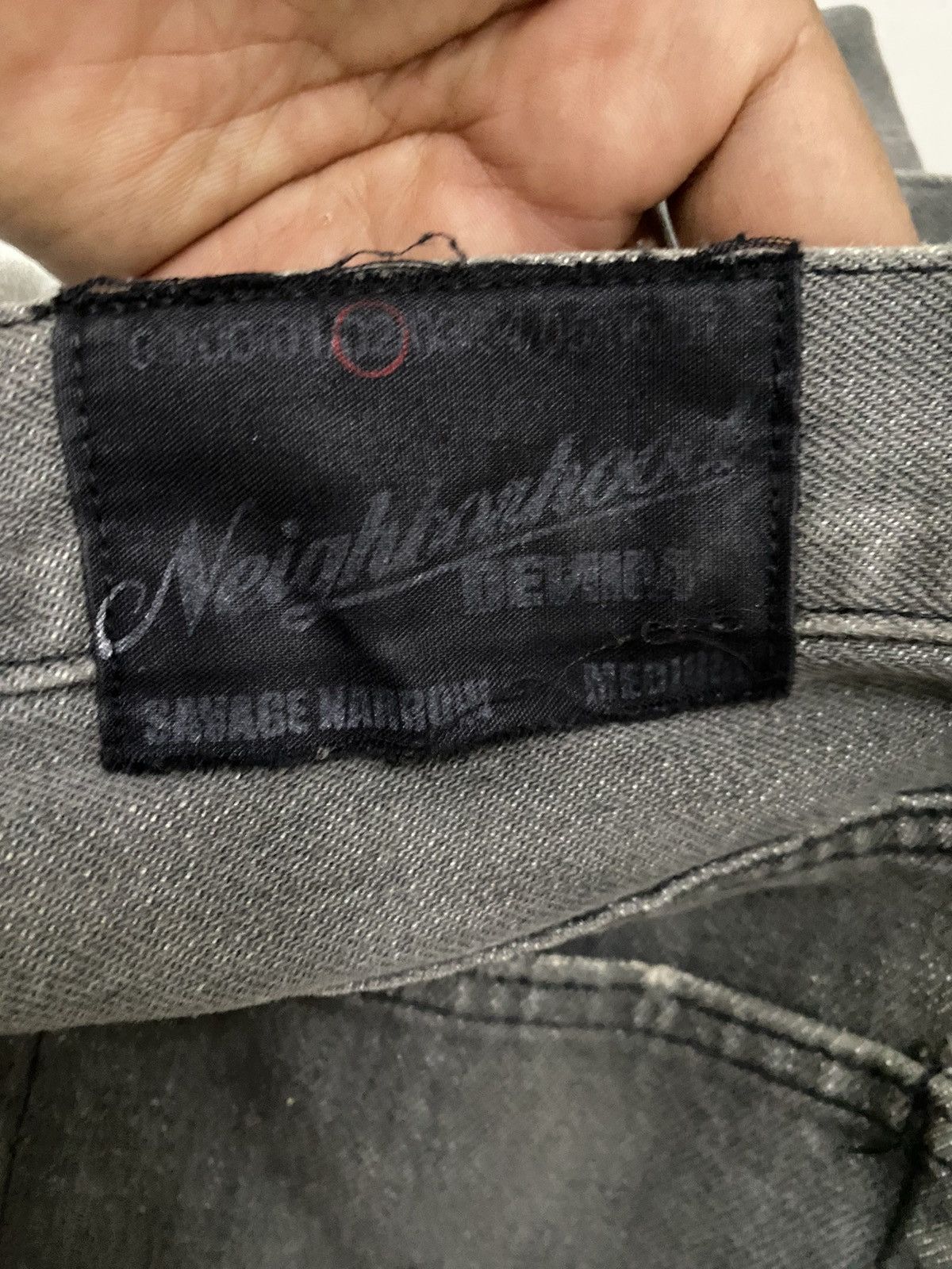 Neighborhood NEIGHBORHOOD SELVEDGE BLACK DENIM LIGHTNING POCKET Size US 34 / EU 50 - 9 Thumbnail