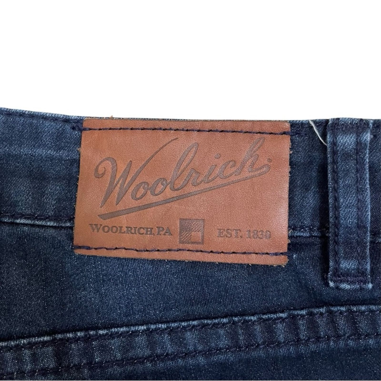 Other Woolrich slim fit straight leg dark wash jeans Size 30" / US 8 / IT 44 - 5 Thumbnail
