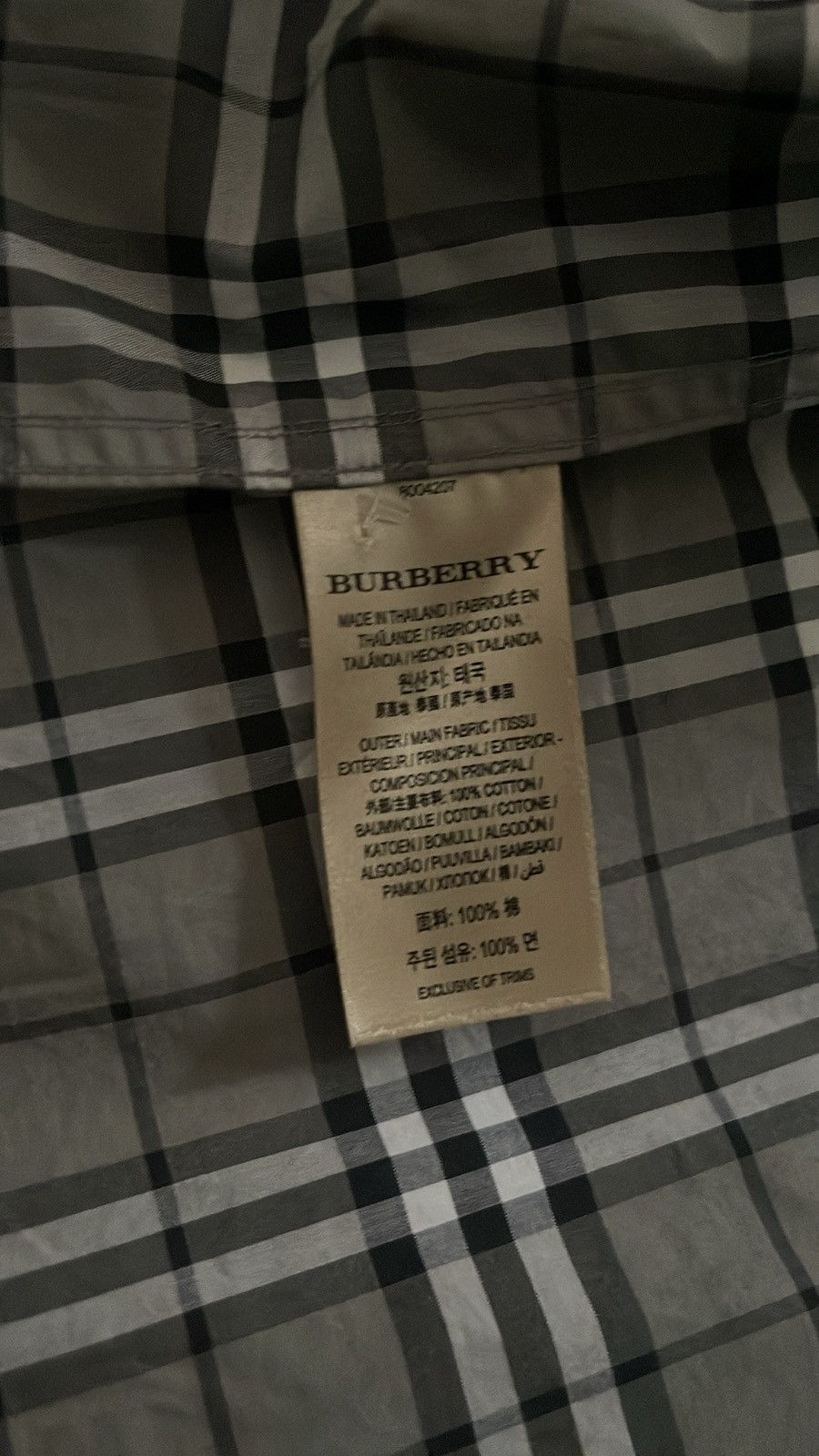Burberry Burberry Check Vintage Size US M / EU 48-50 / 2 - 5 Thumbnail