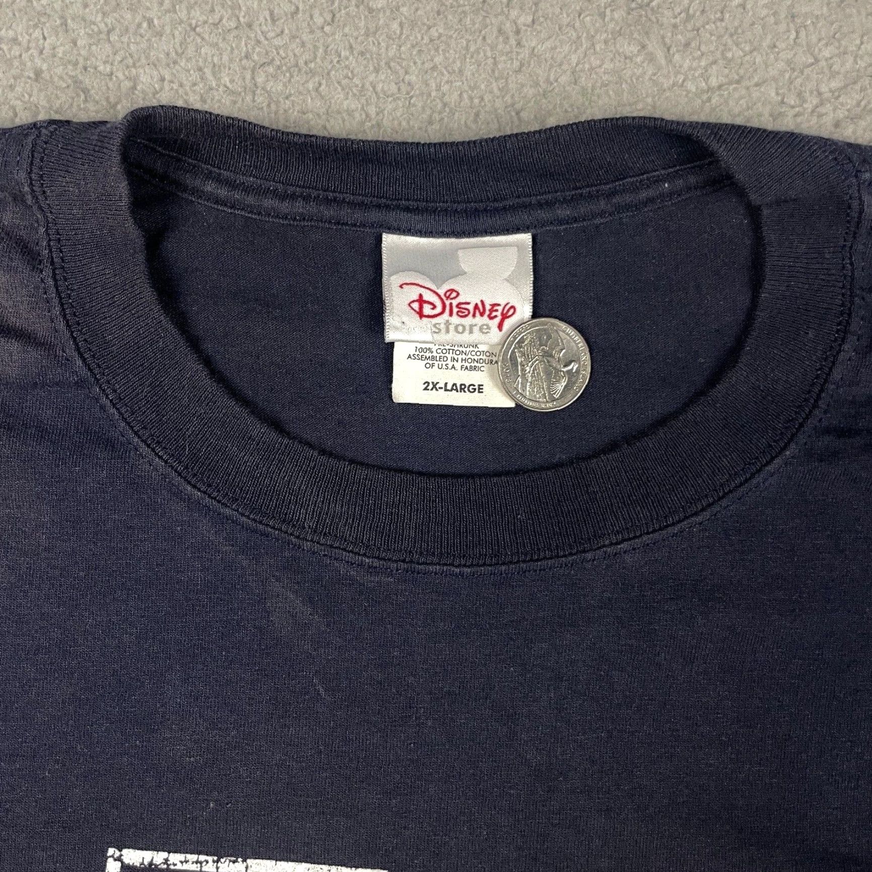 Disney VINTAGE Grumpy Disney Tshirt Mens XL Blue T-Shirt Disney Snow White Dwarfs Mickey Dwarfs Adults Crew Neck Short Sleeve Logo Cotton Blend Men's Shirt Size US XL / EU 56 / 4 - 5 Thumbnail