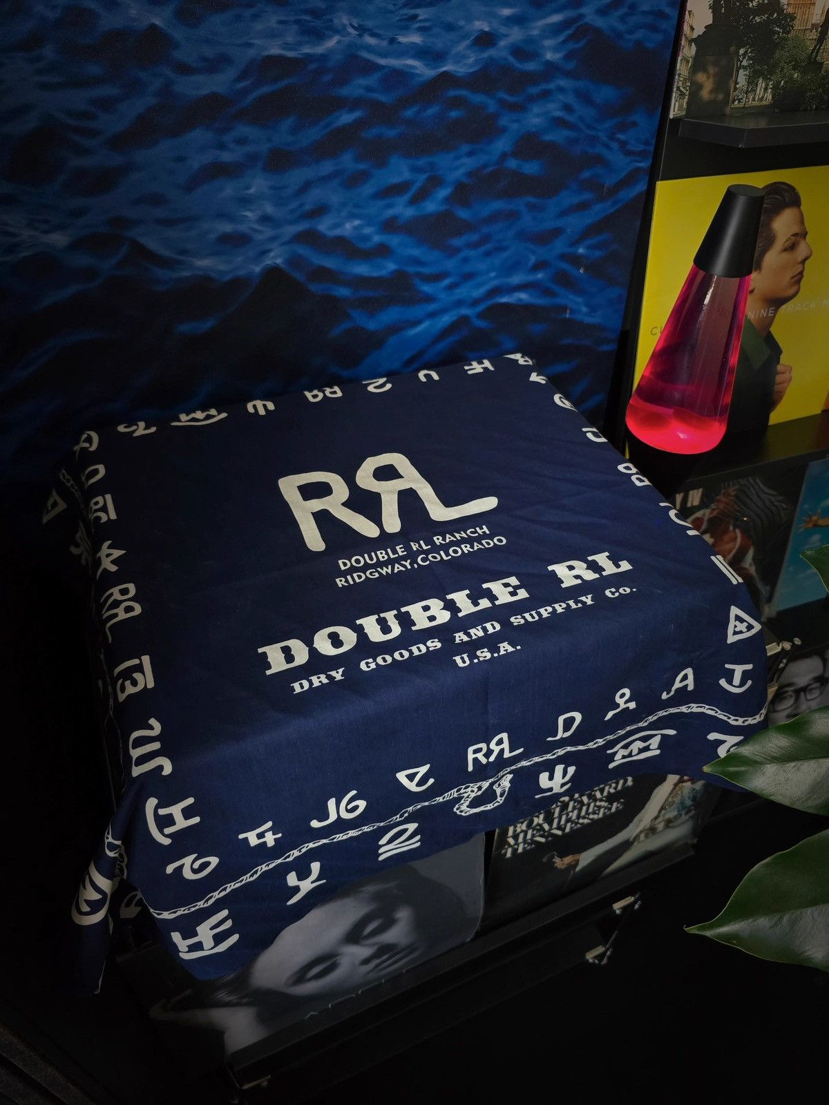 RRL Ralph Lauren RRL Bandana COTTON Scarf handkerchief Size ONE SIZE - 14 Thumbnail