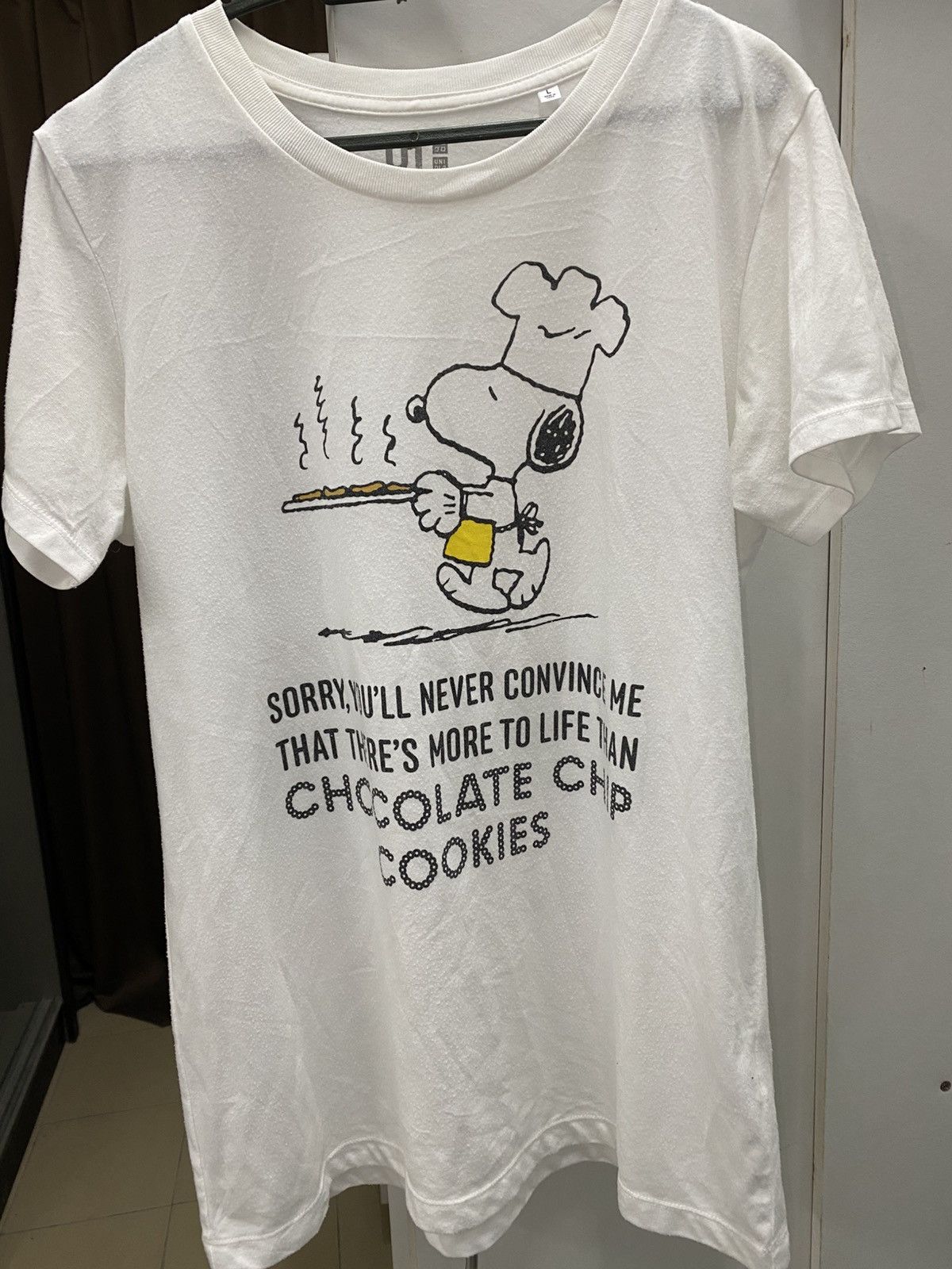 Japanese Brand × Uniqlo × Vintage UT shirt 2014 Peanuts Worlwide LLC Size US L / EU 52-54 / 3 - 1 Thumbnail