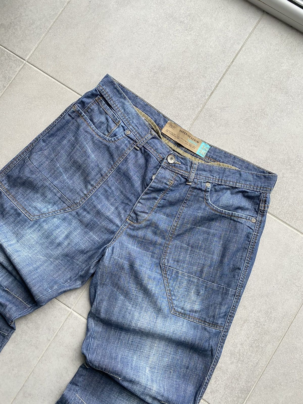 Vintage Vintage Y2K Blue Denim Jeans Size US 34 / EU 50 - 5 Thumbnail