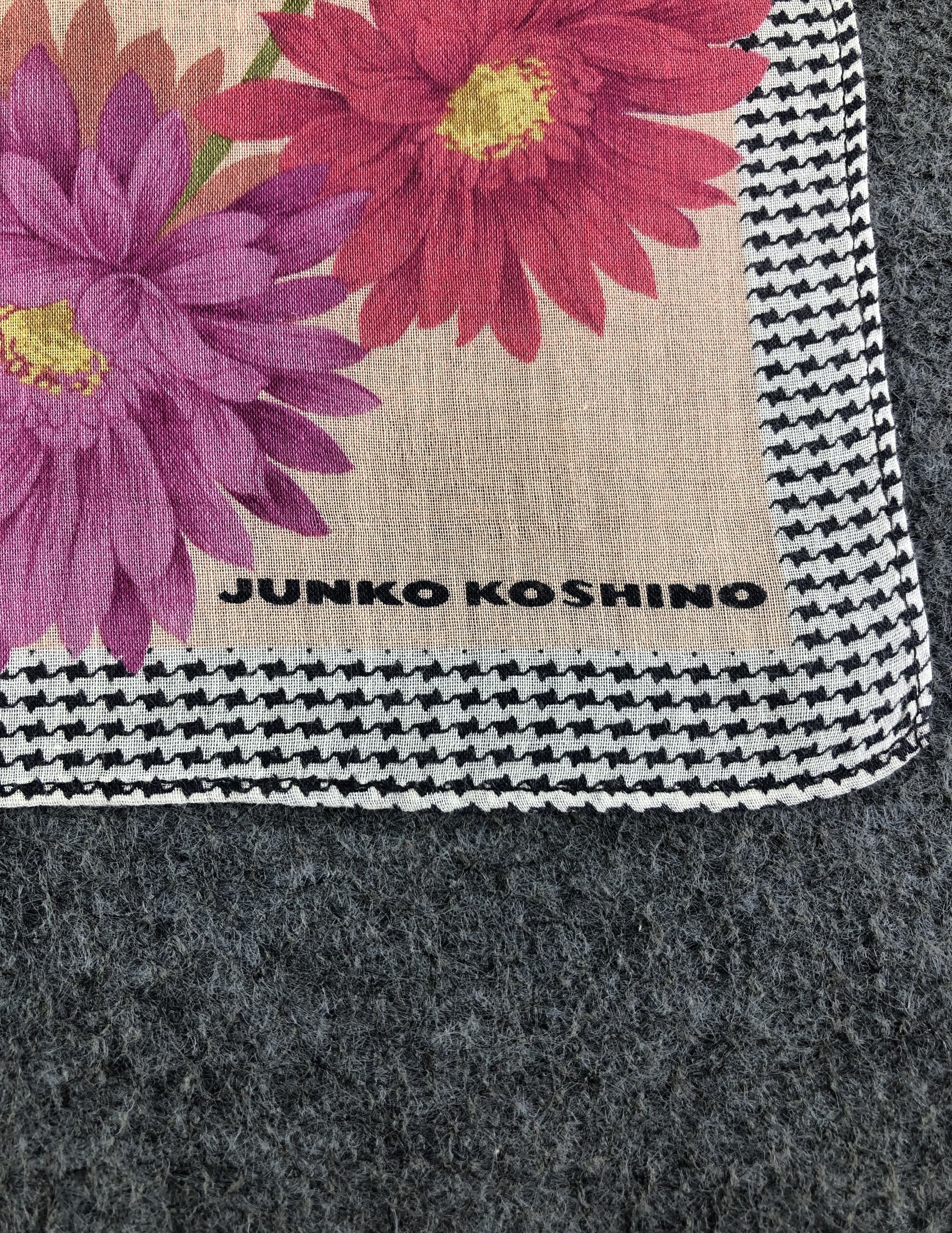 Japanese Brand × Mr. Junko × Vintage Junko Koshino Handkerchief / Bandana / Neckerchief Size ONE SIZE - 5 Thumbnail