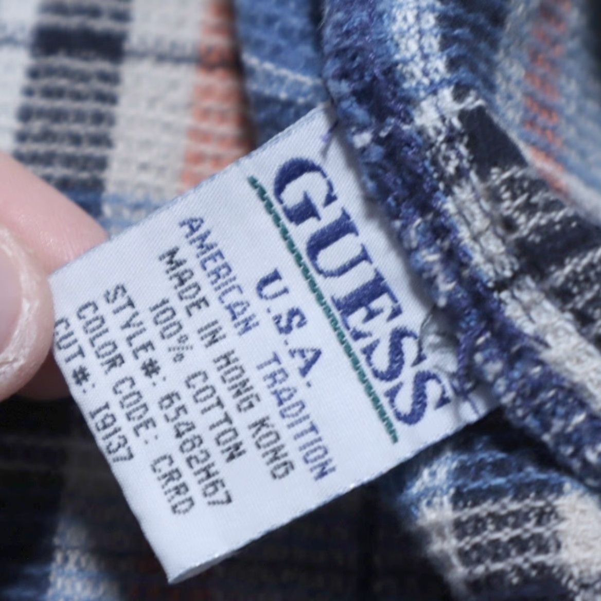 Gap Gap Shirt Men's L Gauze Flannel Plaid Cotton Long Sleeve Button Up Shirt Size US L / EU 52-54 / 3 - 7 Thumbnail