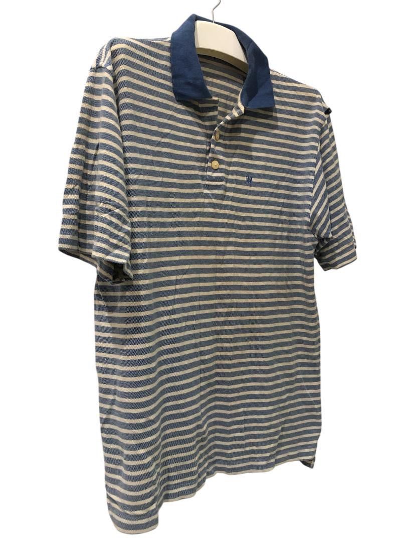 Issey Miyake IM product Stripes Polo Shirts Size US XL / EU 56 / 4 - 1 Thumbnail