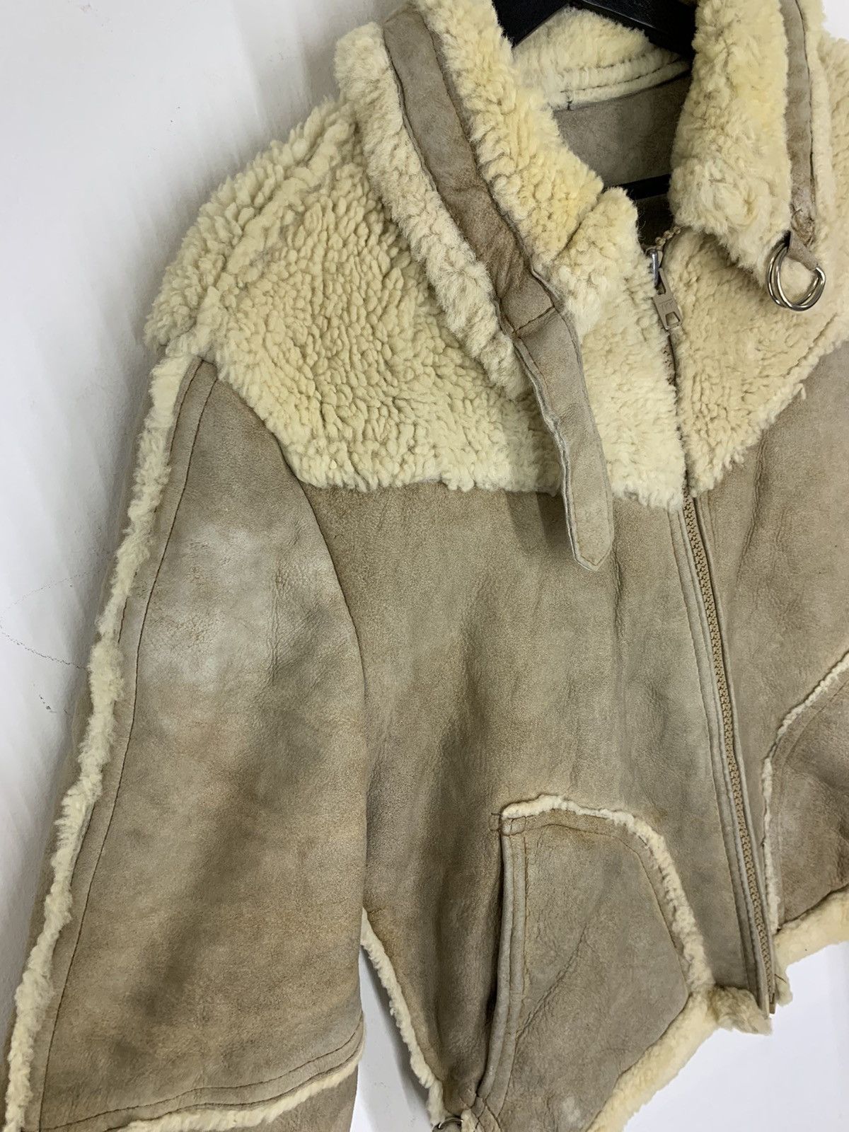 Schott Vintage 60s/70s Shearling Coat Real Sheepskin Tannery East Size US M / EU 48-50 / 2 - 5 Thumbnail