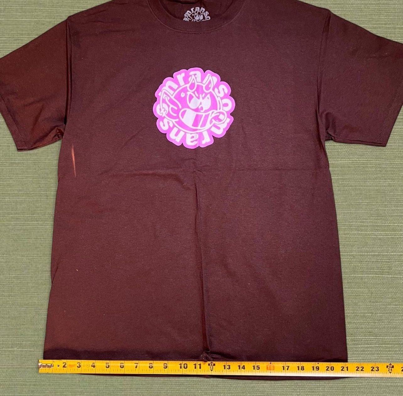 Ransom Clothing Ransom brown and pink streetwear-tee Size US L / EU 52-54 / 3 - 2 Thumbnail