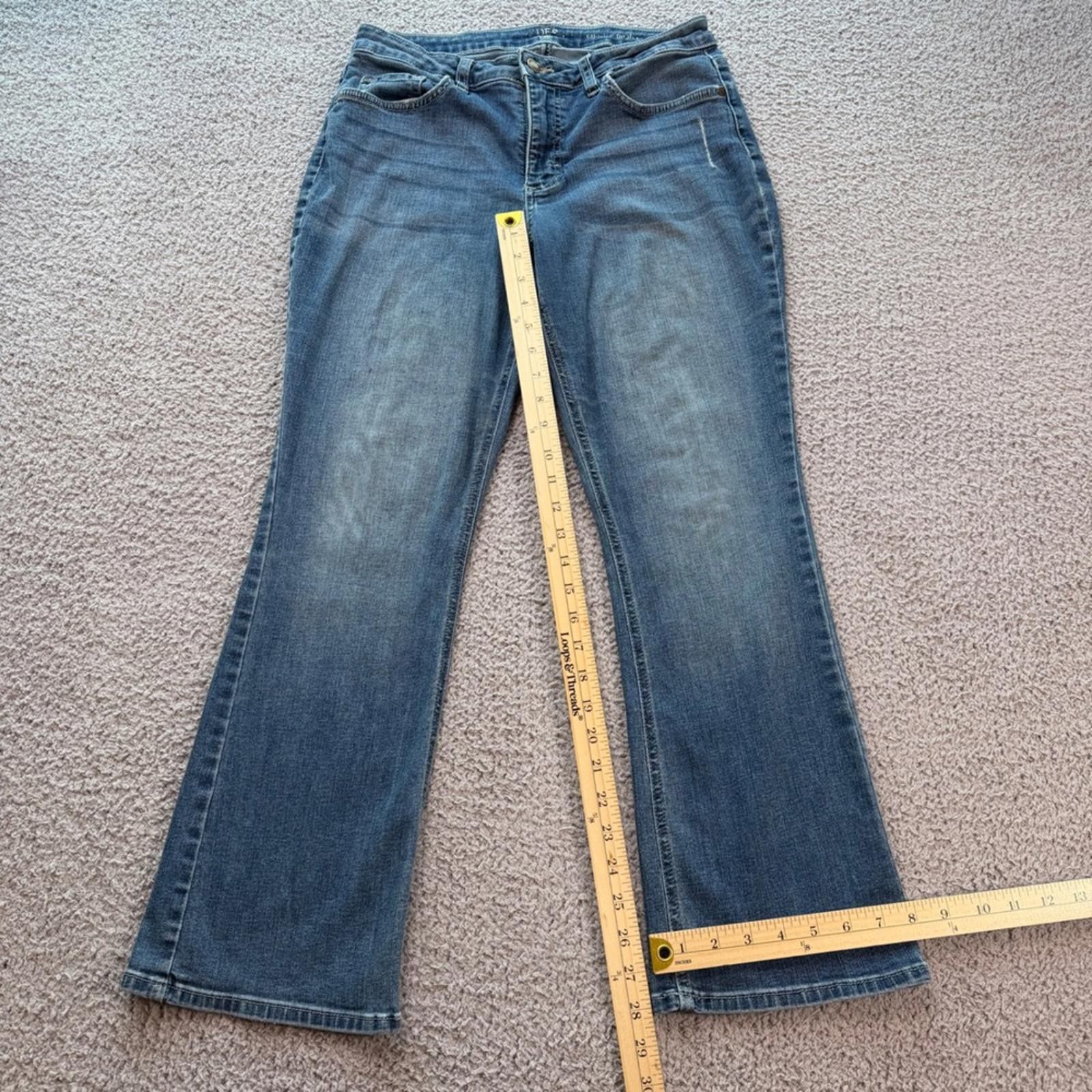 Other Riders by Lee Womens Midrise Bootcut Jeans Medium 10P Denim Size 32" / US 10 / IT 46 - 3 Thumbnail
