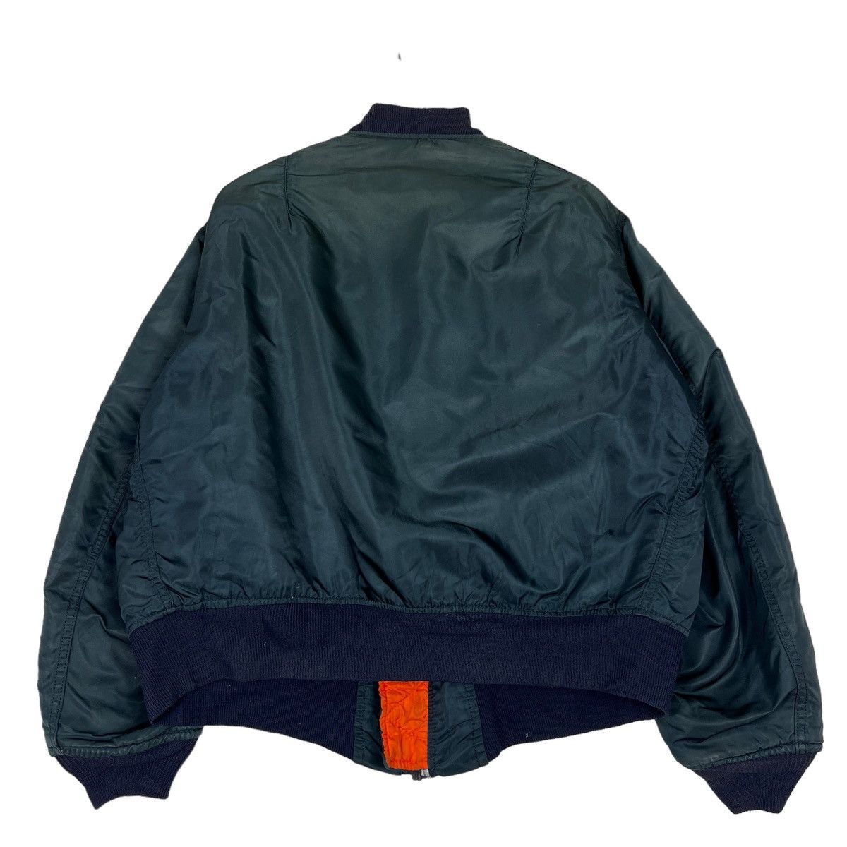 Alpha Industries 🔥 VINTAGE MA-1 ALPHA INDUSTRIES BOMBER JACKET MADE IN USA Size US L / EU 52-54 / 3 - 8 Thumbnail