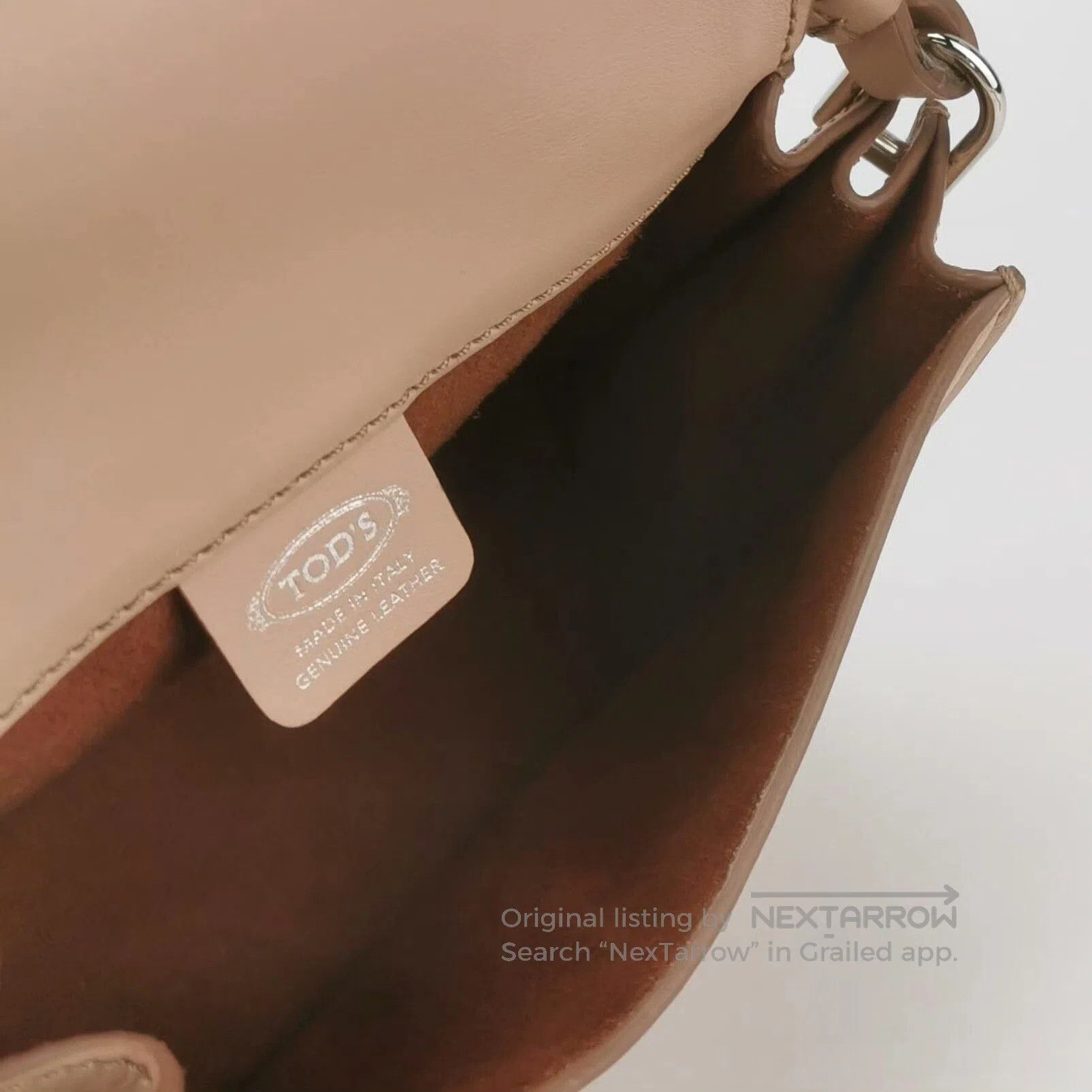 Tod's TOD'S Small Pink Chain Bag. Size ONE SIZE - 6 Thumbnail