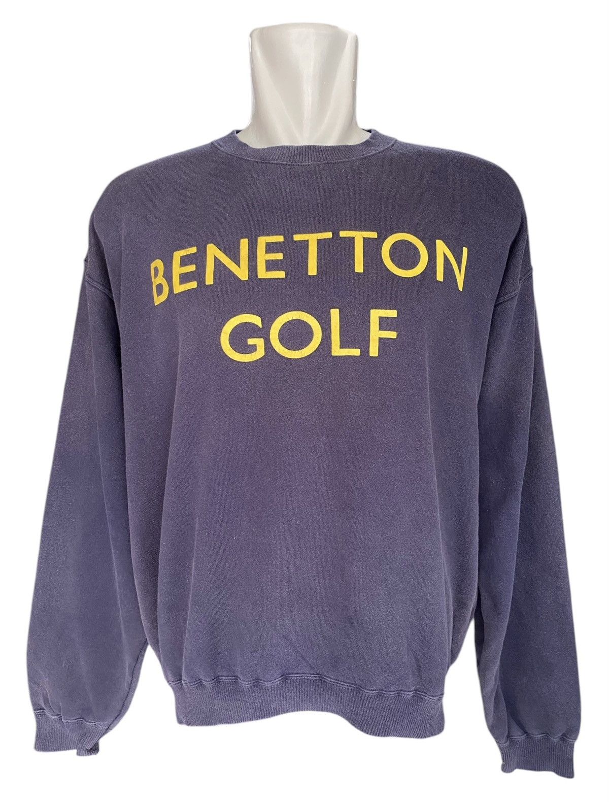 Benetton Vintage BENETTON GOLF Crewneck Size US L / EU 52-54 / 3 - 1 Thumbnail