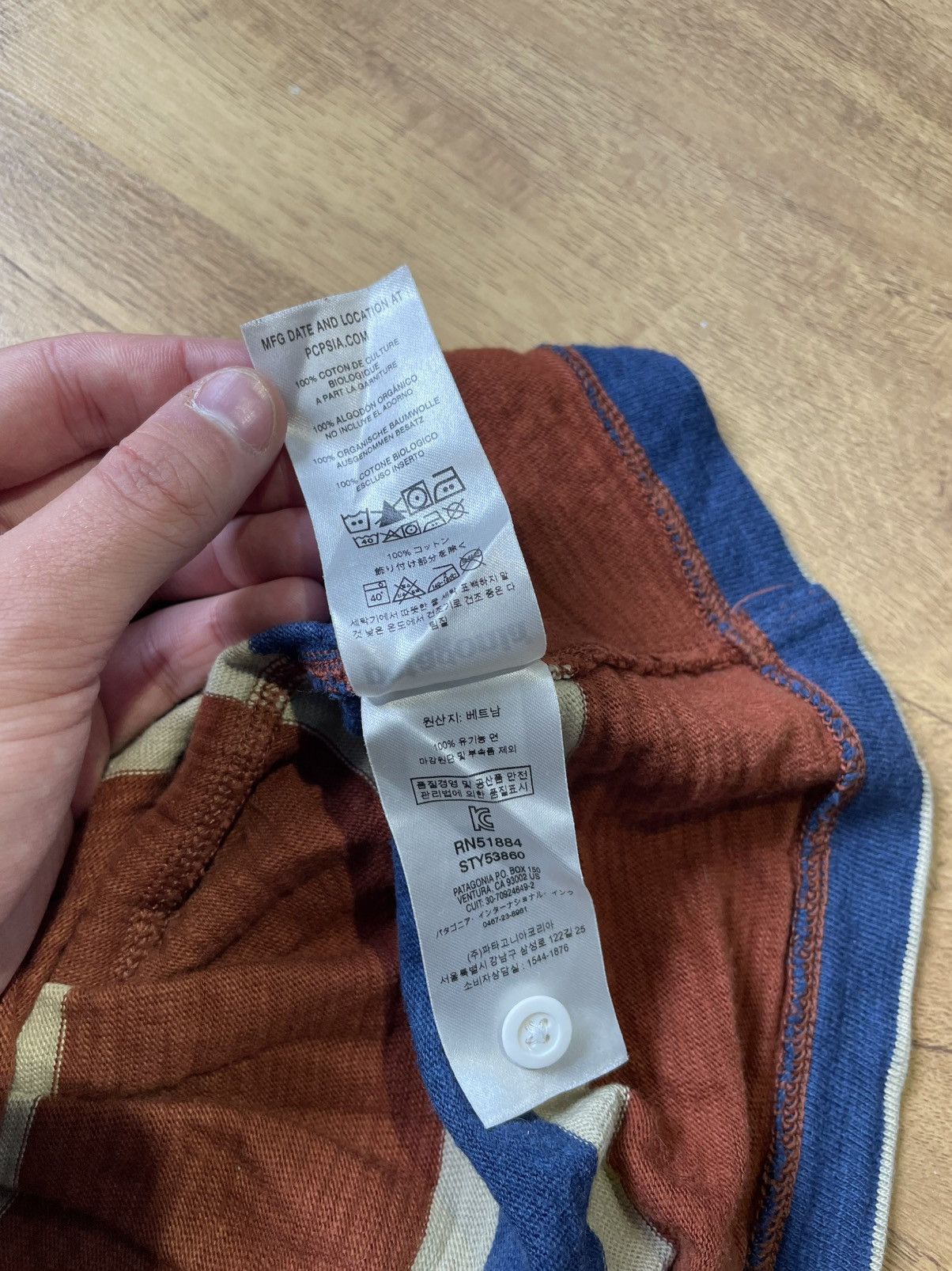 Patagonia Patagonia Striped Long Sleeve Gorpcore style like Supreme Size US XL / EU 56 / 4 - 16 Thumbnail