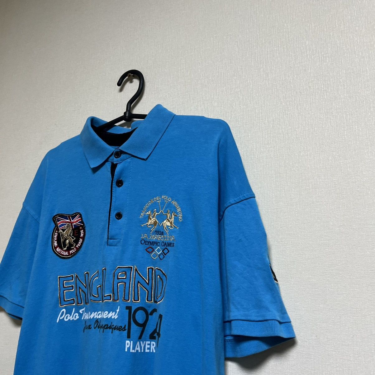 La Martina Vintage Y2K LA MARTINA Polo T-shirt Size US XL / EU 56 / 4 - 2 Thumbnail