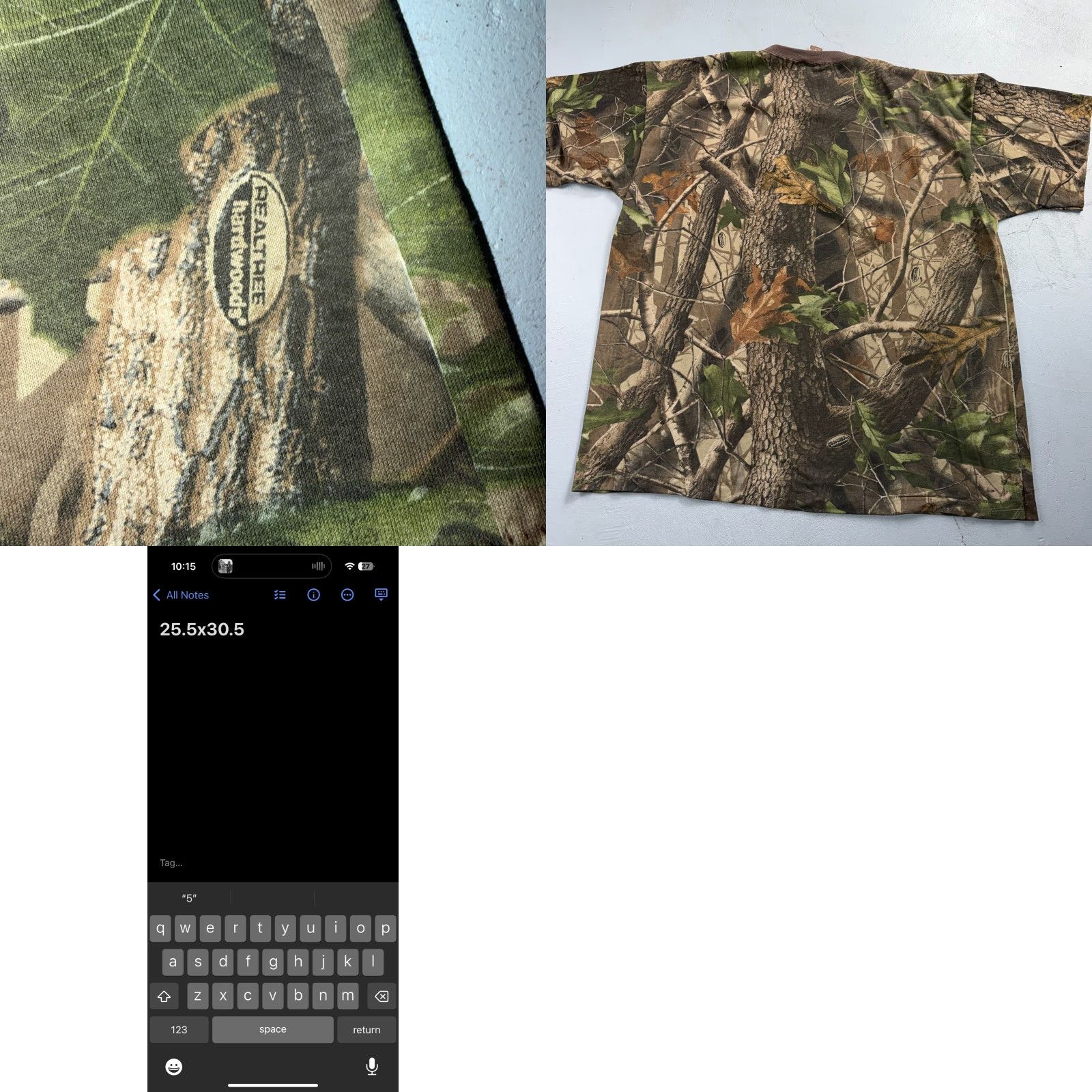 Vintage VINTAGE Ranger Shirt Mens 2XL Realtree Hardwoods Camo Hunting Outdoors USA Made Shirt Mens 2XL Green Camouflage 70s 80s 90s Outdoor Men Shirts Size US XXL / EU 58 / 5 - 8 Thumbnail