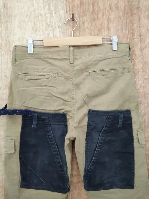 Japanese Brand DLL Uniqlo Custom patchwork reconstruct cargo pants #46-025 Size US 31 - 4 Thumbnail