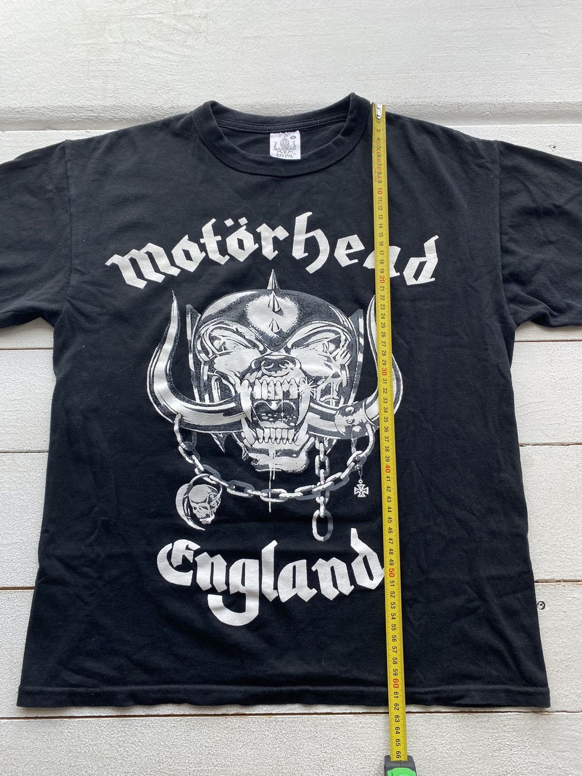 Band Tees × Vintage 🔥VNTG Motorhead England T-Shirt Era Evil Metal Rock Band Tee Size US M / EU 48-50 / 2 - 15 Thumbnail