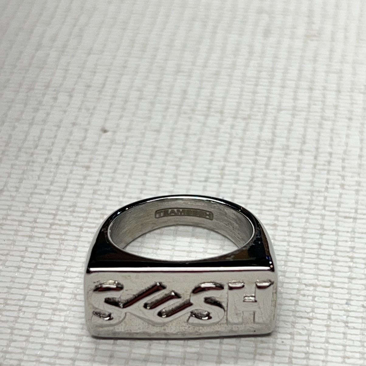 Bones × TeamSESH NEW Team Sesh Bones Ring Size 5 Dead Internet Logo Jewlery Size ONE SIZE - 7 Thumbnail