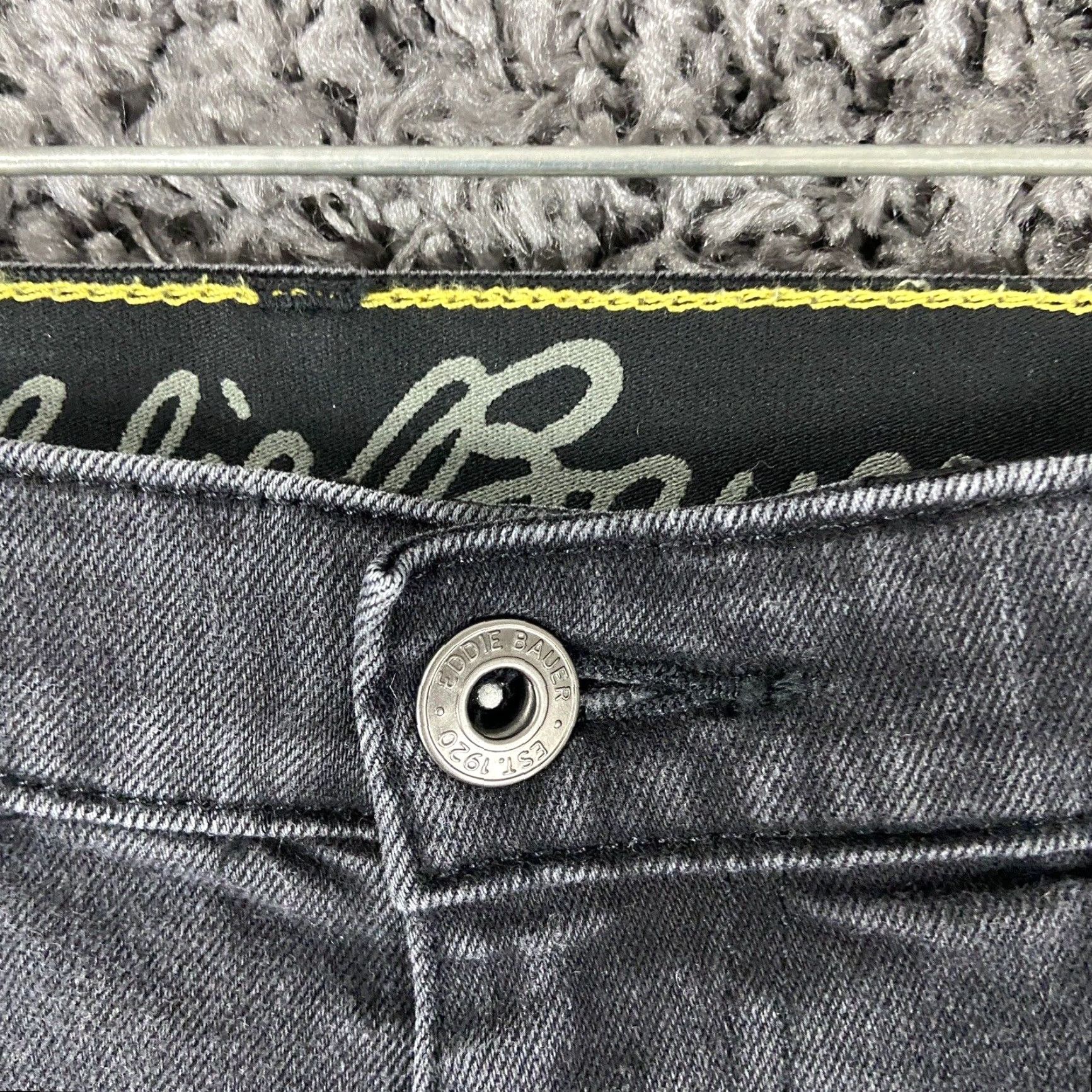 Eddie Bauer Eddie Bauer Straight Leg Jeans Black Men's 36x28 Size US 36 / EU 52 - 5 Thumbnail