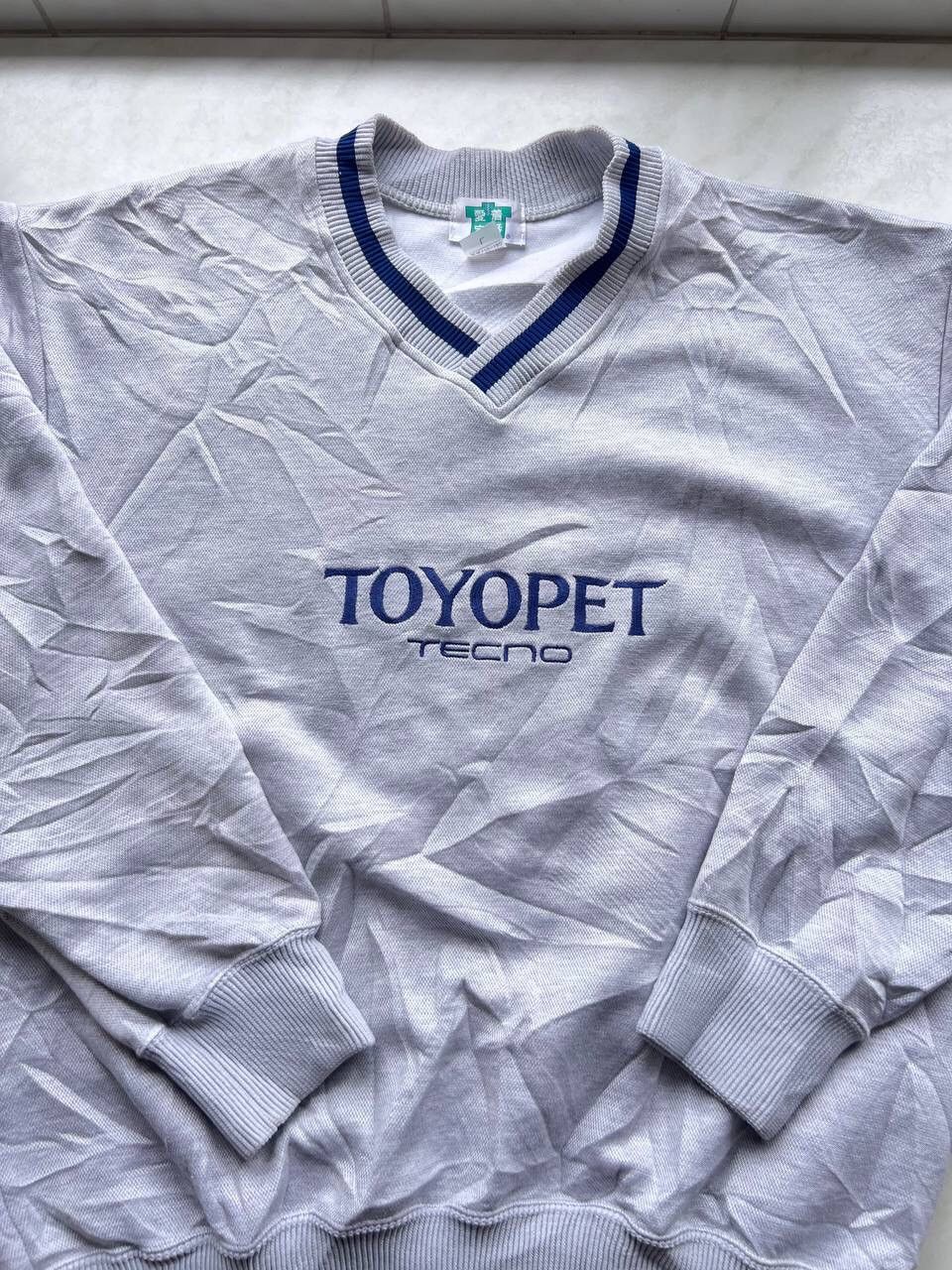 Japanese Brand Vintage Toyopet Tecno Racing Japan Sweatshirt Toyota 2000s Size US L / EU 52-54 / 3 - 8 Thumbnail