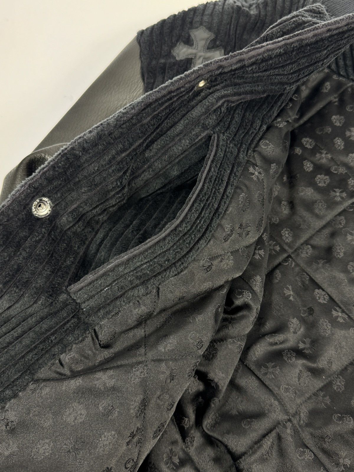 Chrome Hearts + MATTY BOY CROSS LIPS CORDUROY BOMBER JACKET Size US XL / EU 56 / 4 - 12 Thumbnail
