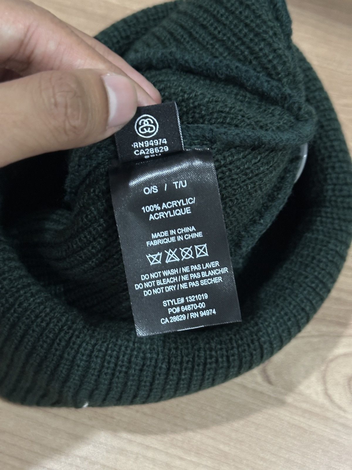 Stussy Stussy beanie Basic Cuff Size ONE SIZE - 5 Thumbnail