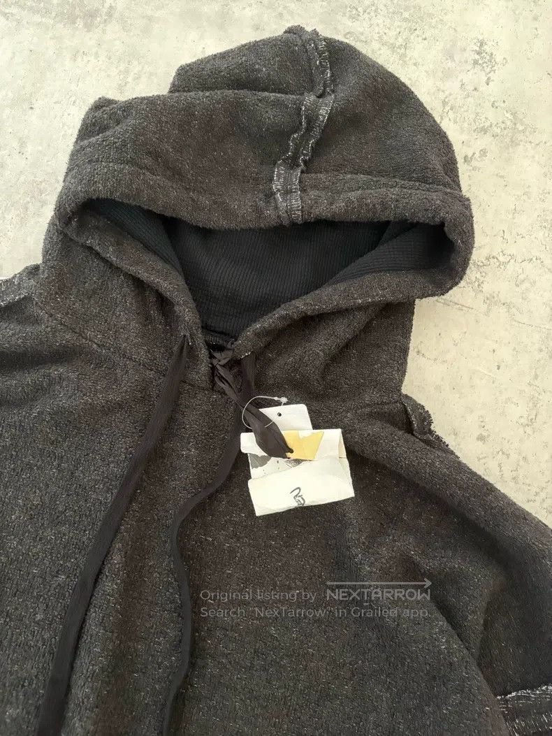 Greg Lauren Greg Lauren Black Cotton Patchwork Sweatshirt Size US M / EU 48-50 / 2 - 2 Thumbnail
