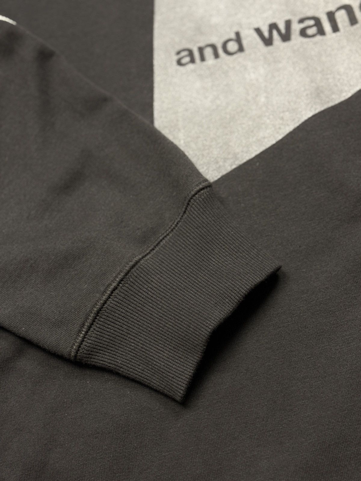 And Wander And Wander black logo hoodie size 6 jp Size US XL / EU 56 / 4 - 5 Thumbnail