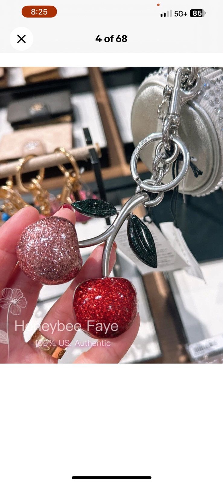 Coach 🍒 Coach Cherry Bag Charm 77840 | Grailed