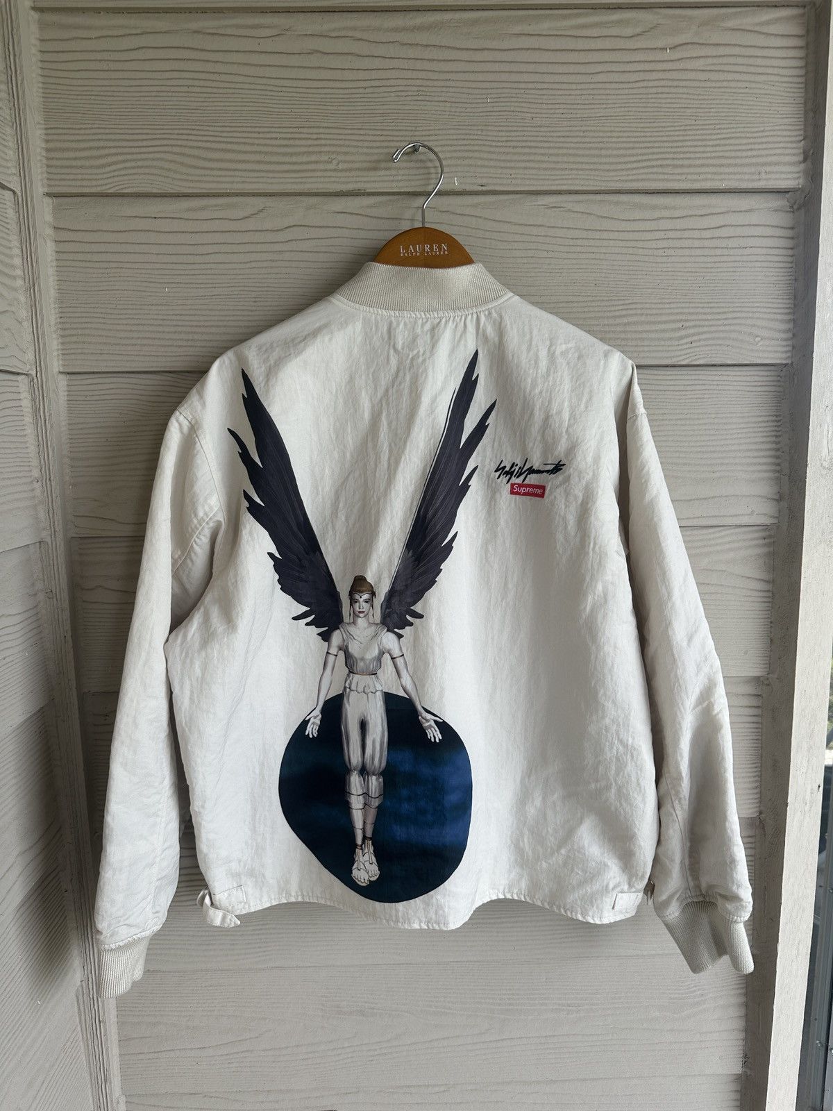Supreme yohji yamamoto tekken白ブルゾン　L Supreme yohji yamamoto tekken白ブルゾンL