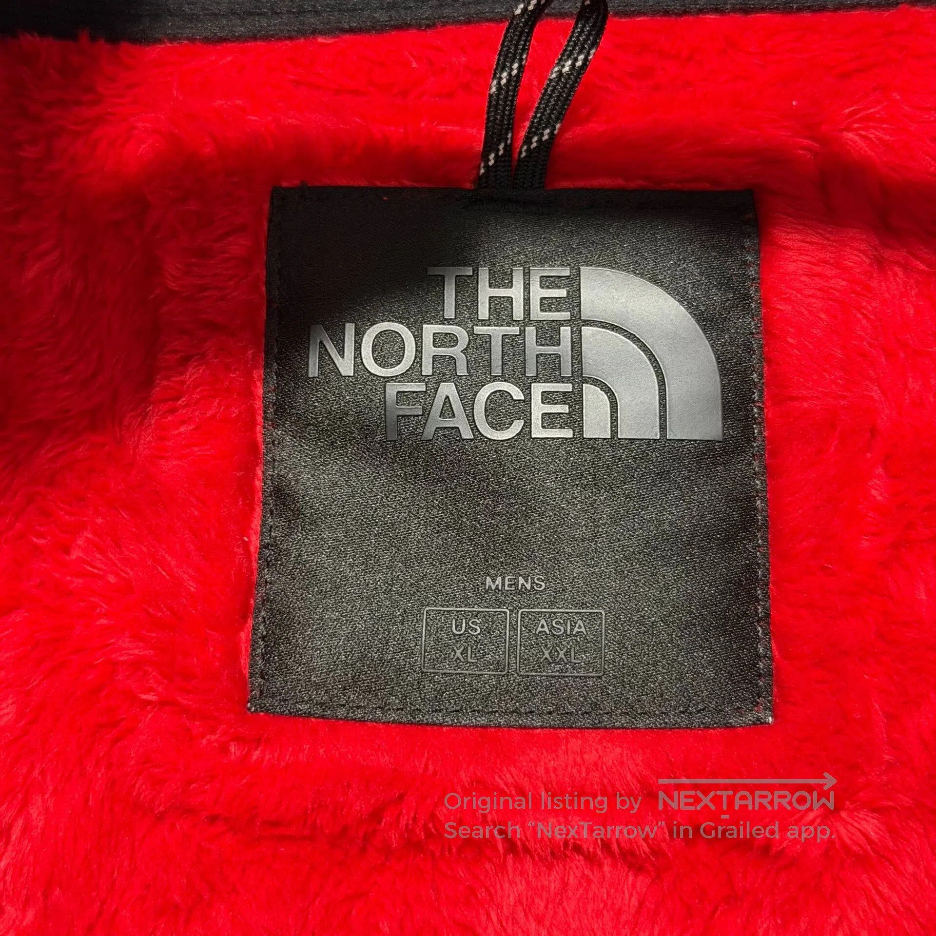 The North Face North Face Red Faux Fur Jacket XL. Size US XL / EU 56 / 4 - 6 Thumbnail