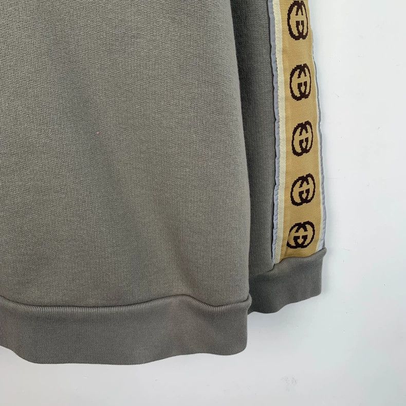 Gucci Gucci Gray double G reflective string label cotton hooded s Size US S / EU 44-46 / 1 - 4 Thumbnail