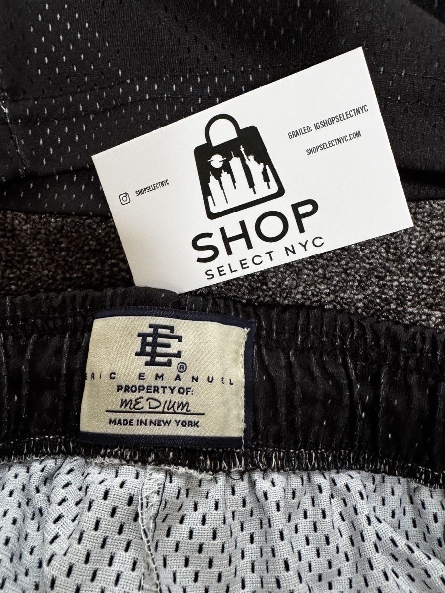 Eric Emanuel × Matty Boy BRAND NEW ERIC EMANUEL X MATTY BOY BLACK SWEATSHORTS Size US 32 / EU 48 - 3 Thumbnail