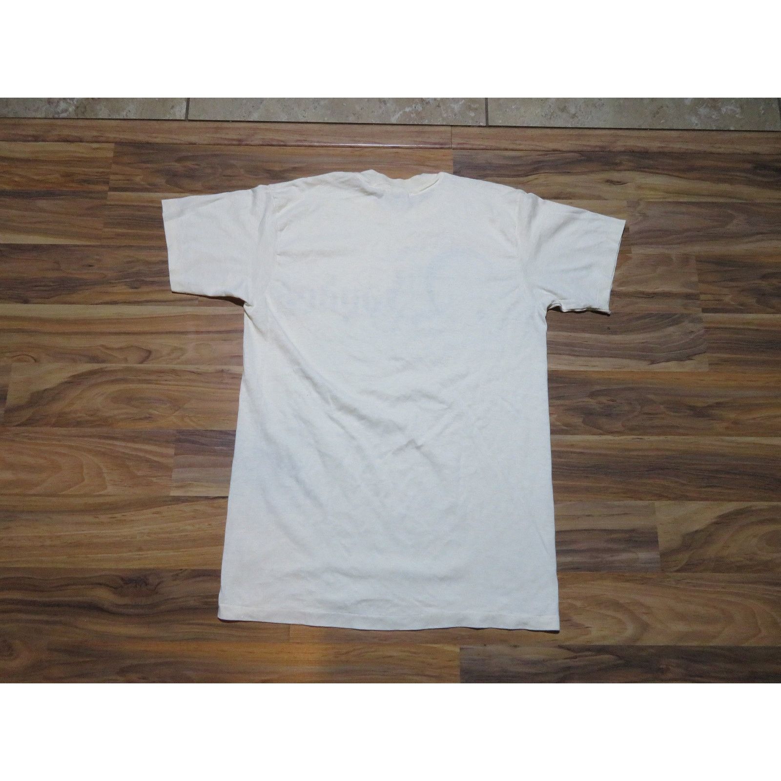 Hanes Bayden or Jayden T-shirt Spellout Beige Colored Sz M 1980s Size US M / EU 48-50 / 2 - 2 Thumbnail