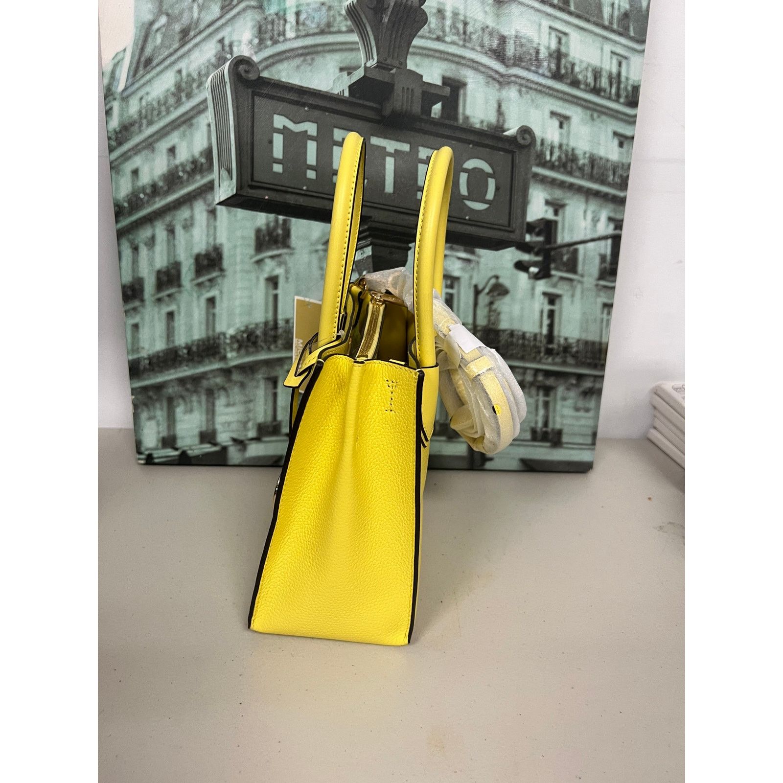 Michael Kors Michael Kors 35S1GM9M2L Mercer Medium Pebbled Messenger Bag Size ONE SIZE - 5 Thumbnail
