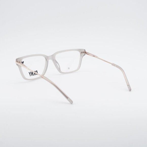 DKNY DKNY DK7012 011 Eyeglasses - Fog/Gold 53mm Rectangle Frame Size ONE SIZE - 4 Thumbnail