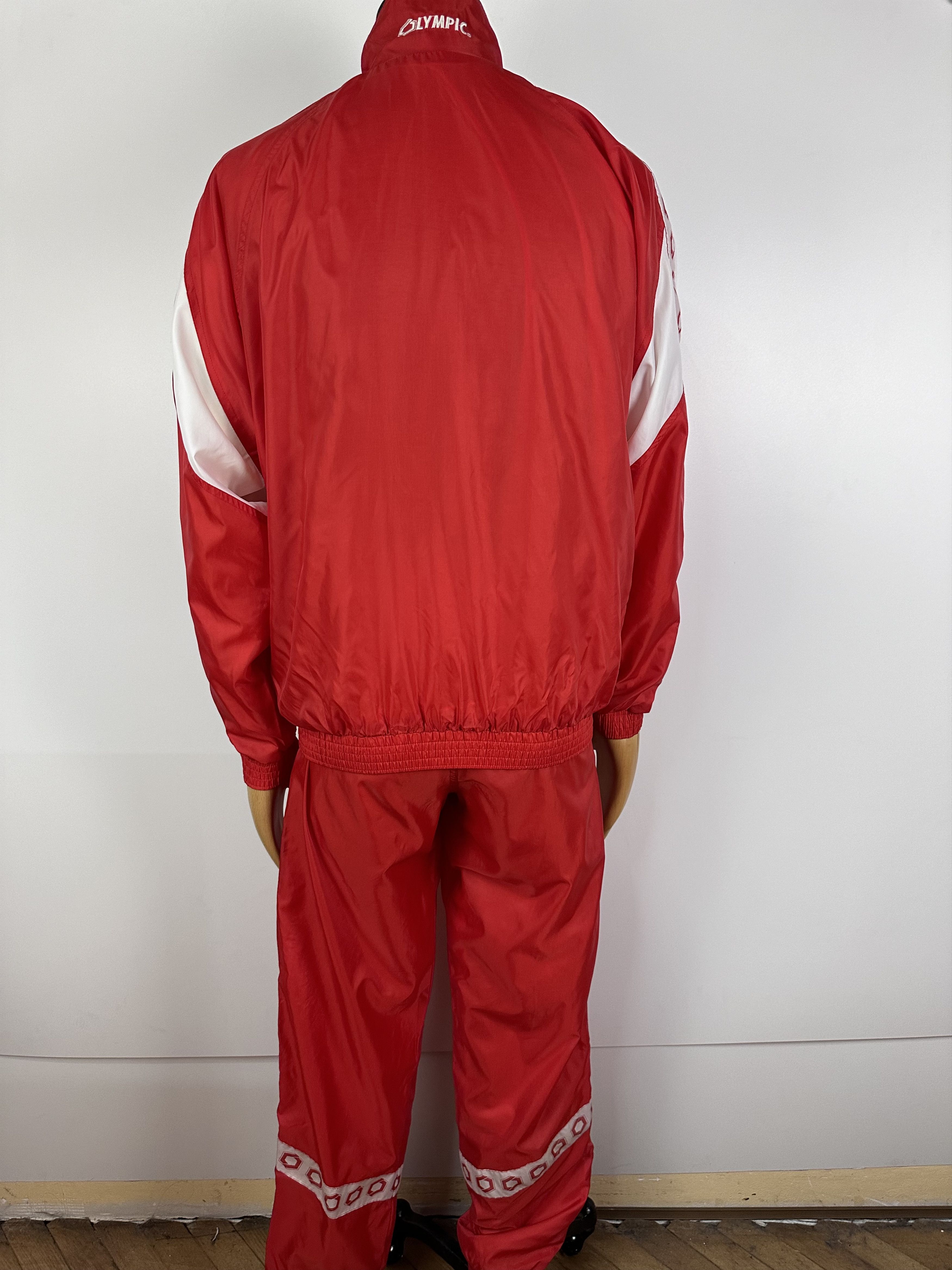 Vintage SL BENFICA PORTUGAL Football Soccer Tarck Suit 1994 Olympic Size US L / EU 52-54 / 3 - 9 Thumbnail